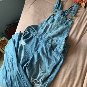 BlueSpice Overall Medium Wash Denim